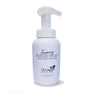 Experience the luxury of J's Natural Beauty foaming hand soap - because clean hands shouldn't come at the cost of moisture. Say goodbye to dry, irritated hands and hello to the nourishing power of organic and natural ingredients. Keep your hands feeling soft, smooth, and clean without the harsh chemicals.