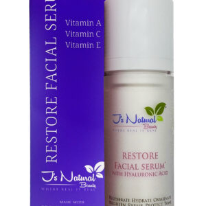 Helps with menstual sweats, spf 30 , anti aging oil serum