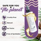 Safe for the planet. Cruelty Free, Natural , No Toxins, Free of Synthetics