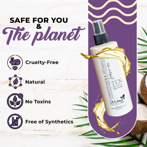 Safe for the planet. Cruelty Free, Natural , No Toxins, Free of Synthetics